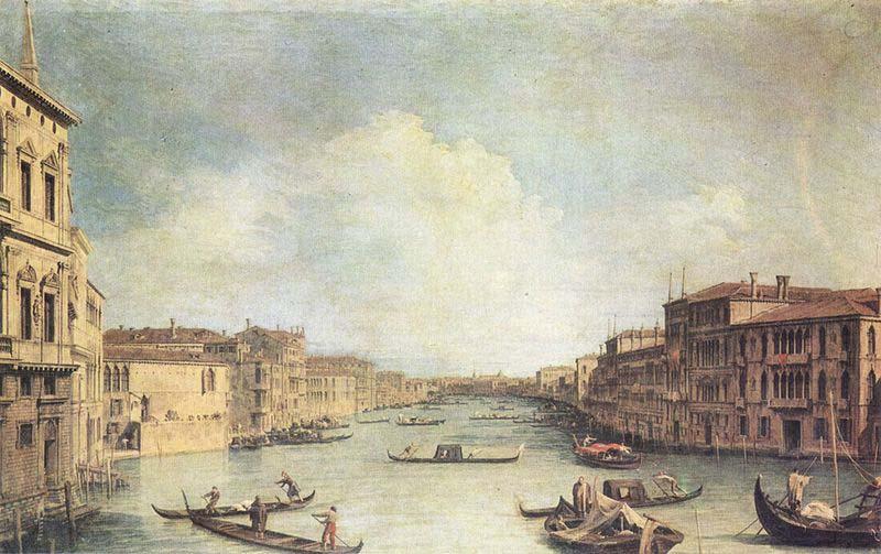 Giovanni Antonio Canal Il Canale Grande oil painting image